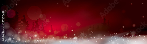 DÉCOR DE NOËL ROUGE