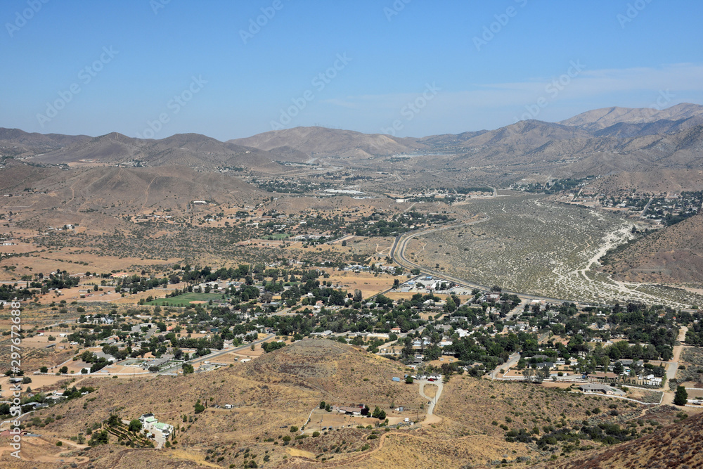Town named Acton, California in Los Angeles County on edge of Angeles National Forest