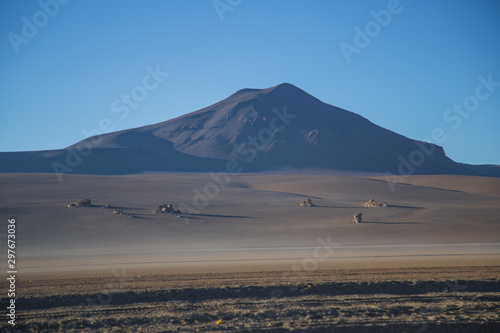 the Salvator Dalì desert in Bolivia...