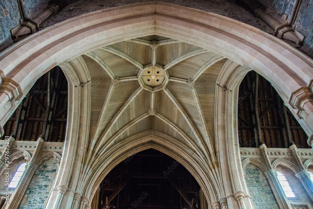 Neo-gothic ceiling