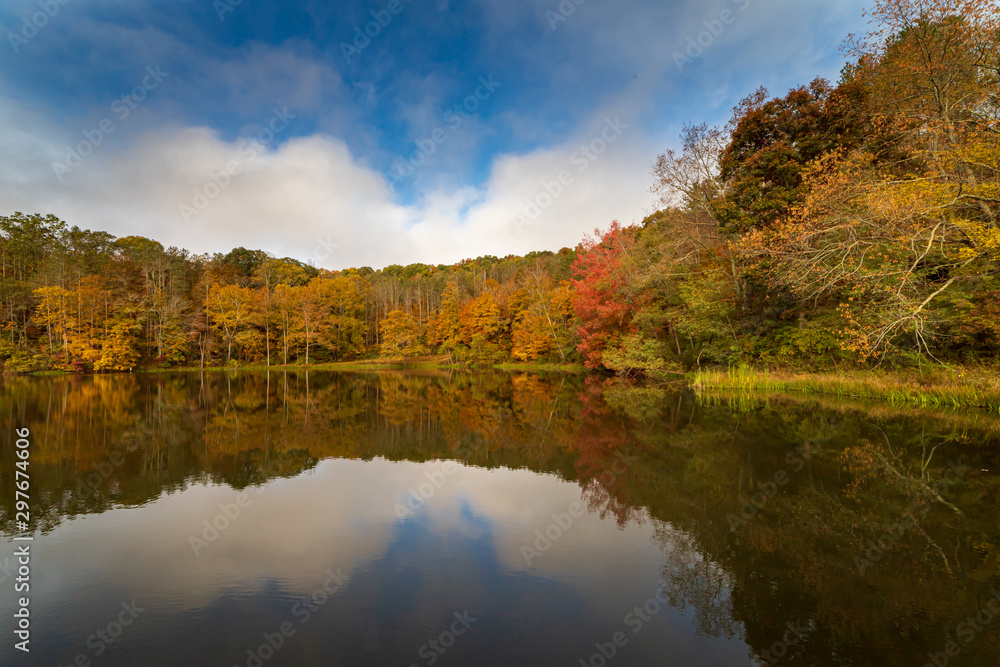 Fall colors by the lake Fall colors by the lake
