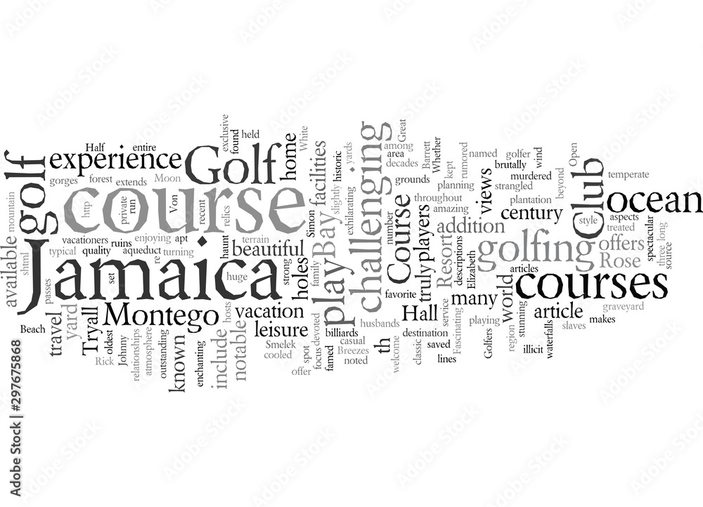 Enjoy Great Golf In Jamaica Enjoy Great Golf In Jamaica