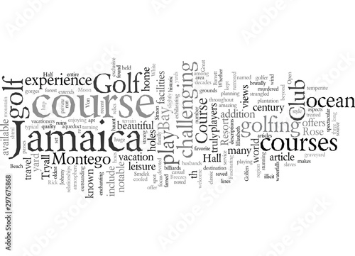 Enjoy Great Golf In Jamaica