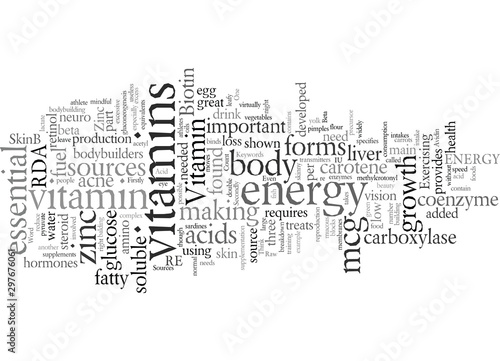 Energy Vitamins