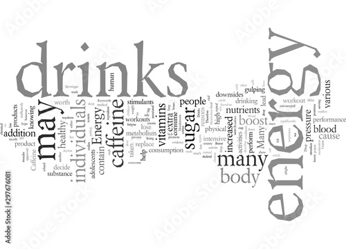 Energy Drinks Energy Boost or Drop