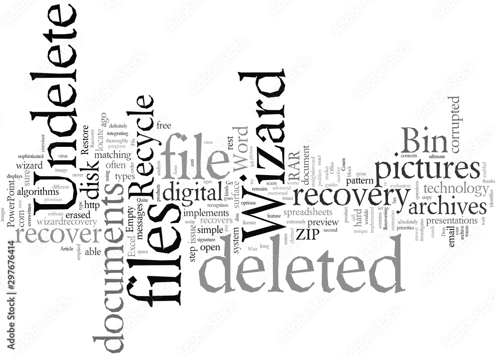 Emergency File Recovery with Undelete Wizard Emergency File Recovery with Undelete Wizard