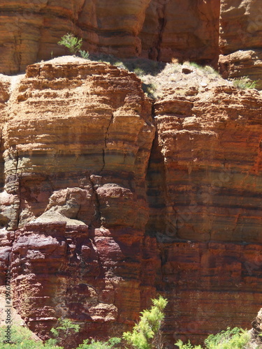 rock striations in Grand Canyon