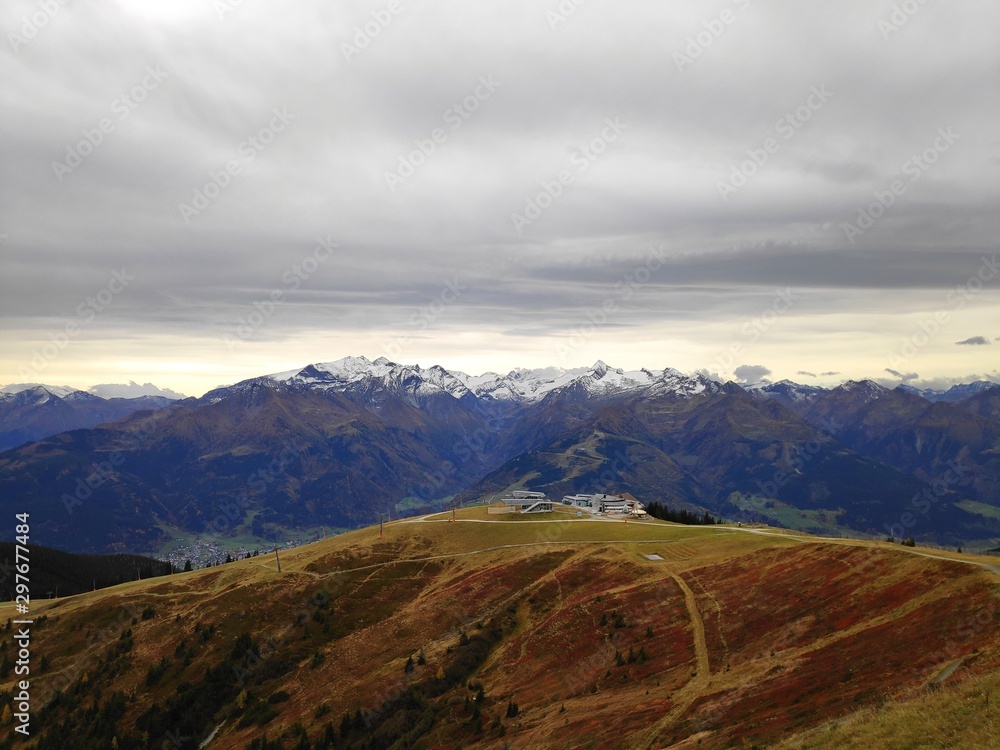 Ausblick auf die Alpen
