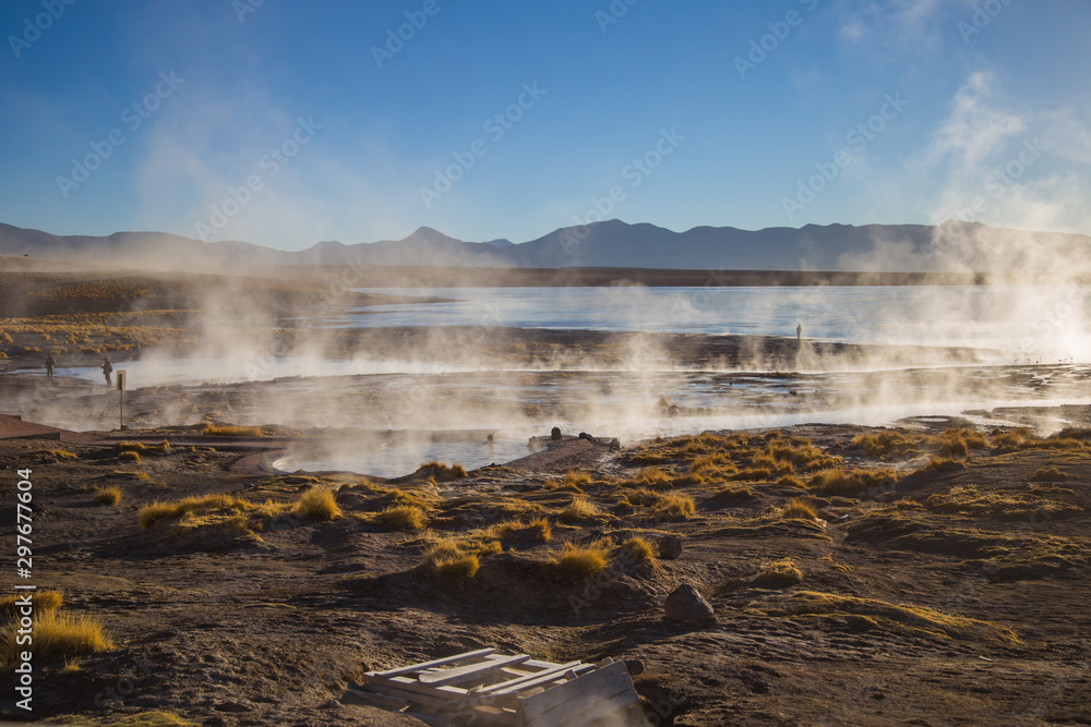 The outdoor spas of the Bolivian plateau The outdoor spas of the Bolivian plateau