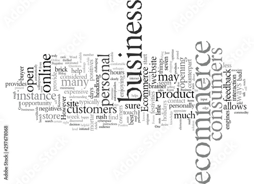 Ecommerce The Positive Negative