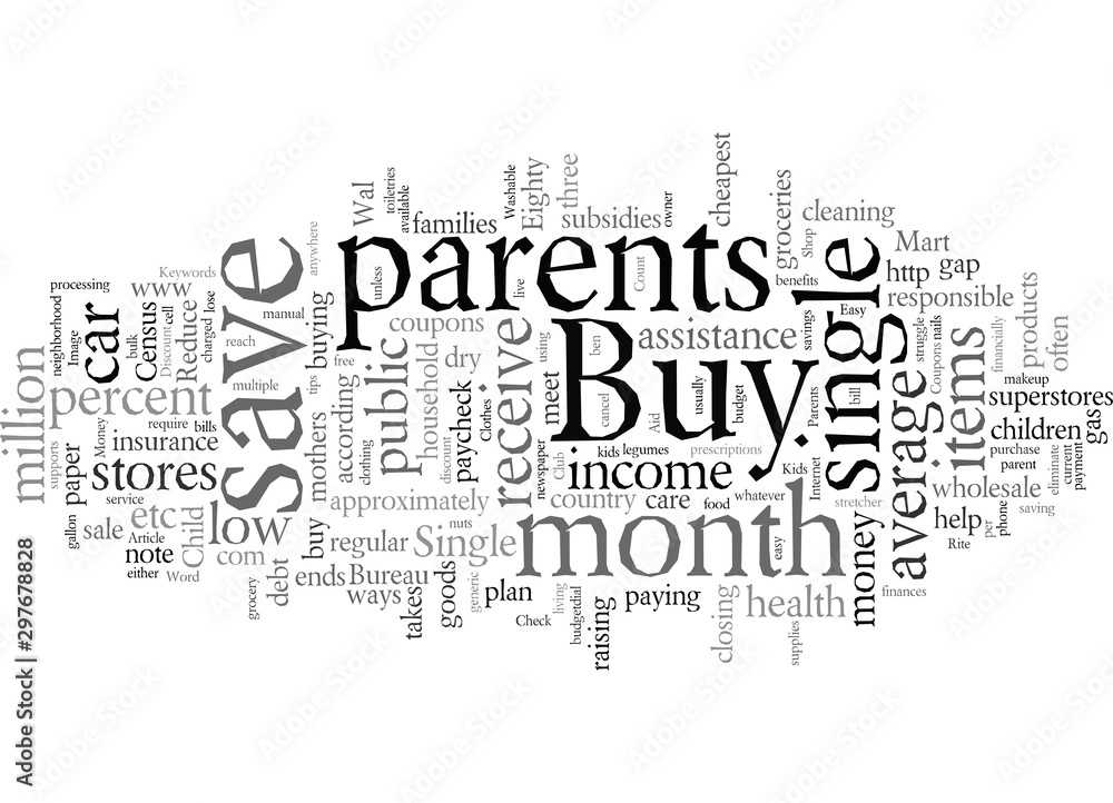 Easy Ways For Single Parents To Save Money Easy Ways For Single Parents To Save Money