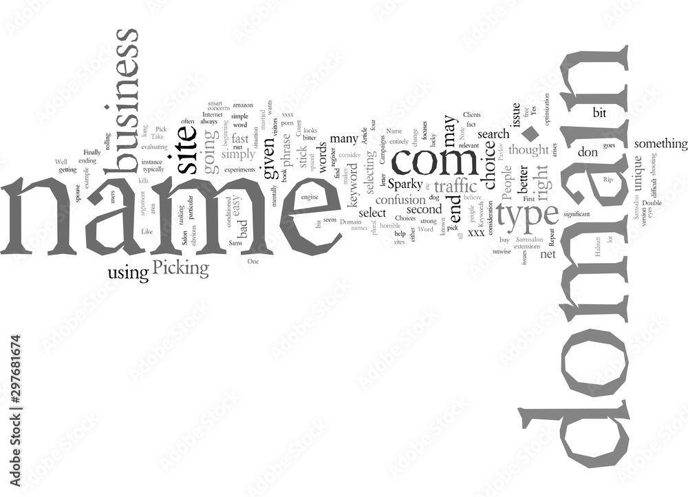 Domain Name How To Pick One Domain Name How To Pick One