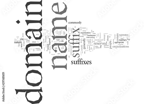 Domain name Suffix