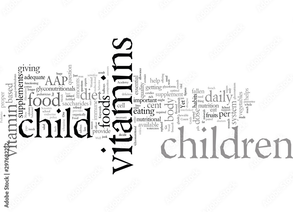 Does your child need children s vitamins Does your child need children s vitamins