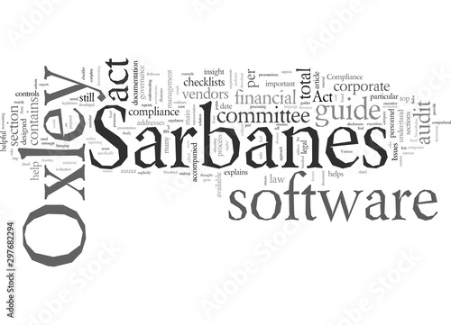 Does Software Solve Sarbanes Oxley Compliance Issues