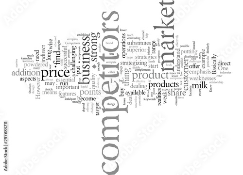 Do You Know Your Competitors