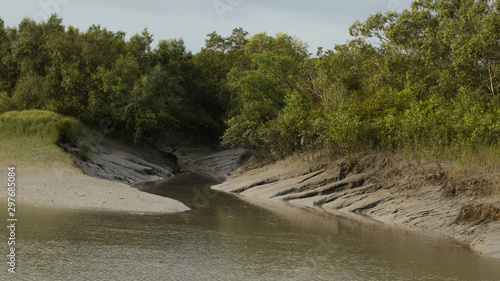 Photography Sundarban, West Bengal / India - September, 2017 Landscape and lifestyle of Trib
