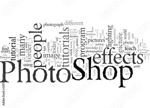 Different Types Of Photo Shop Effects Tutorials