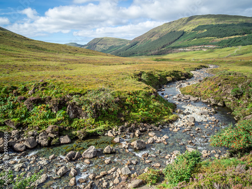 Isle of skye nature landscape scenery in Scotland