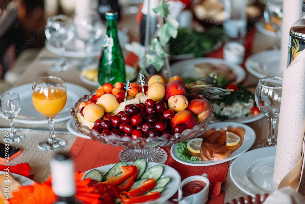 Fototapeta premium table setting