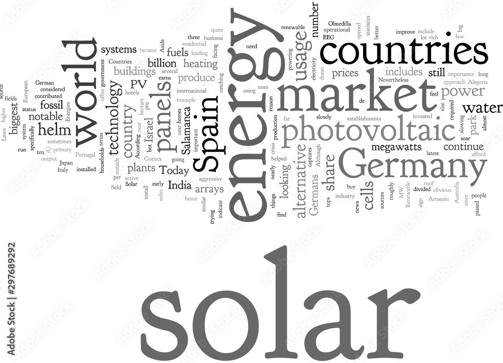 Countries on the helm of solar energy technology