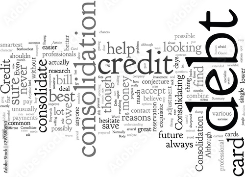 Consolidate Your Credit Card Debt