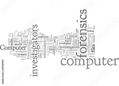 computer forensics investigators