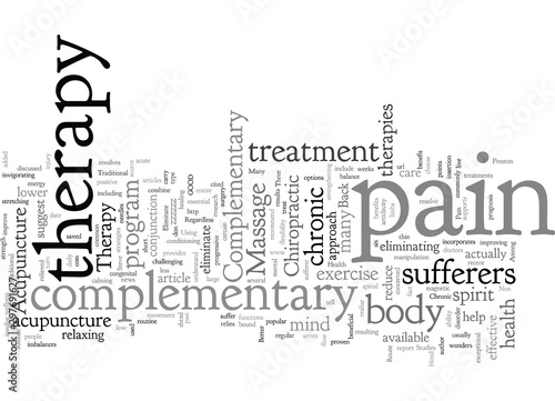 Complementary Therapy The Route To Better Back Health
