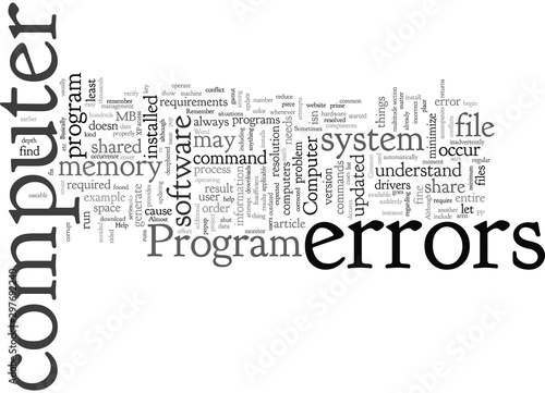 Common Computer Errors