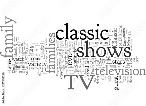 Classic s TV The shows that made the family tune in
