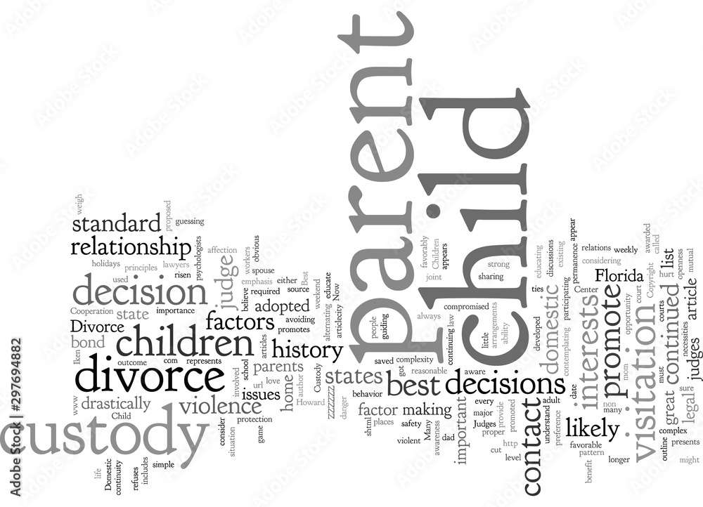 Child Custody in a Divorce What is Best for the Children Child Custody in a Divorce What is Best for the Children