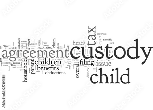 Child Custody Agreement and Taxes