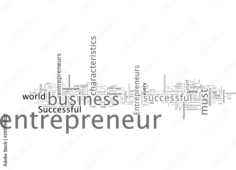 characteristics of entrepreneur