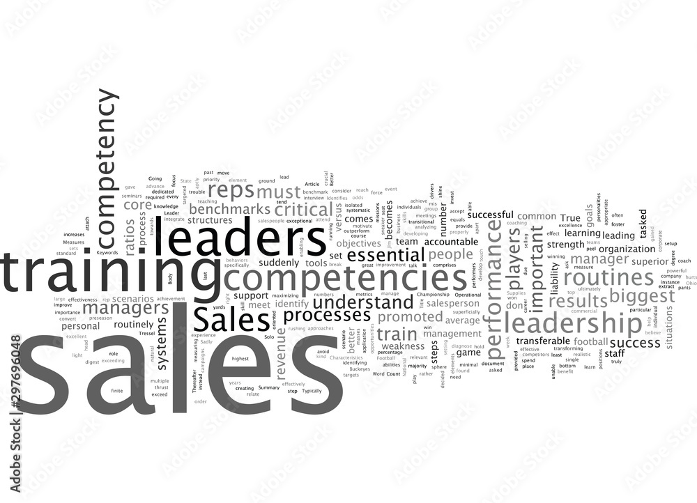 Characteristics of a True Sales Leader Characteristics of a True Sales Leader