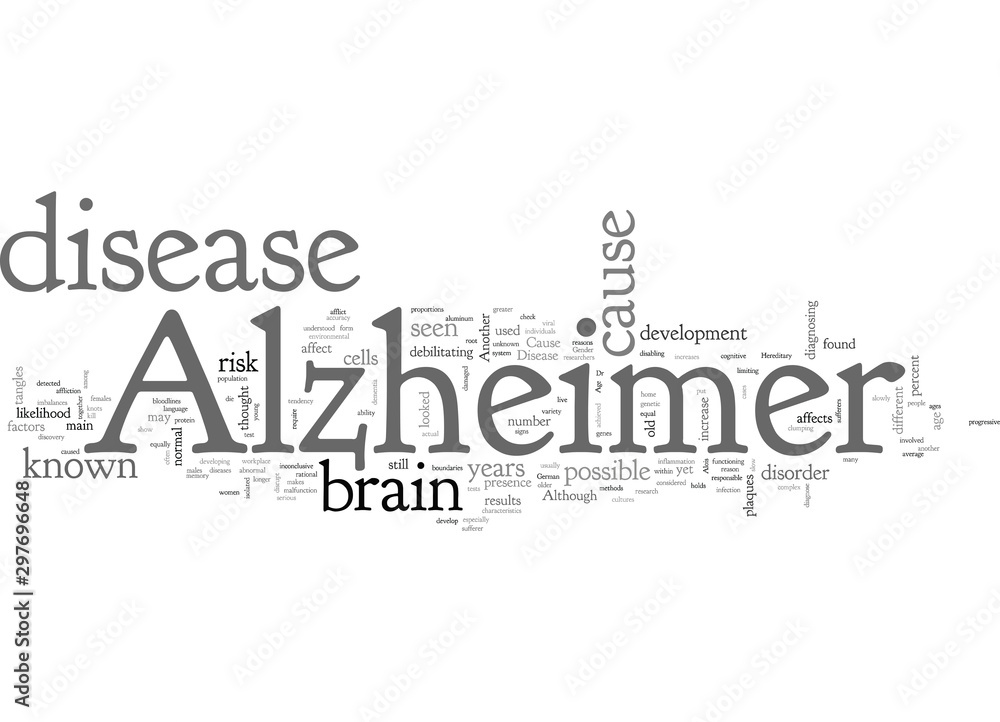 cause of alzheimers