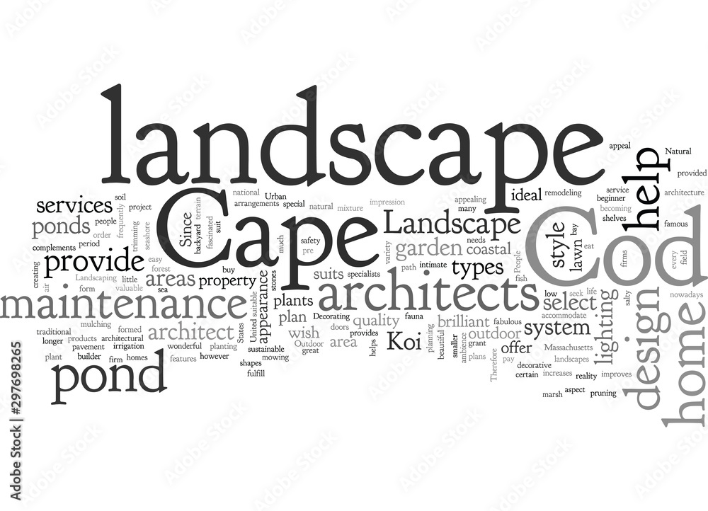 cape cod landscape architect