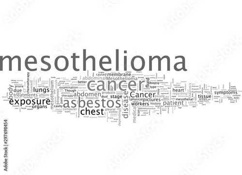 Cancer mesothelioma It is a born killer