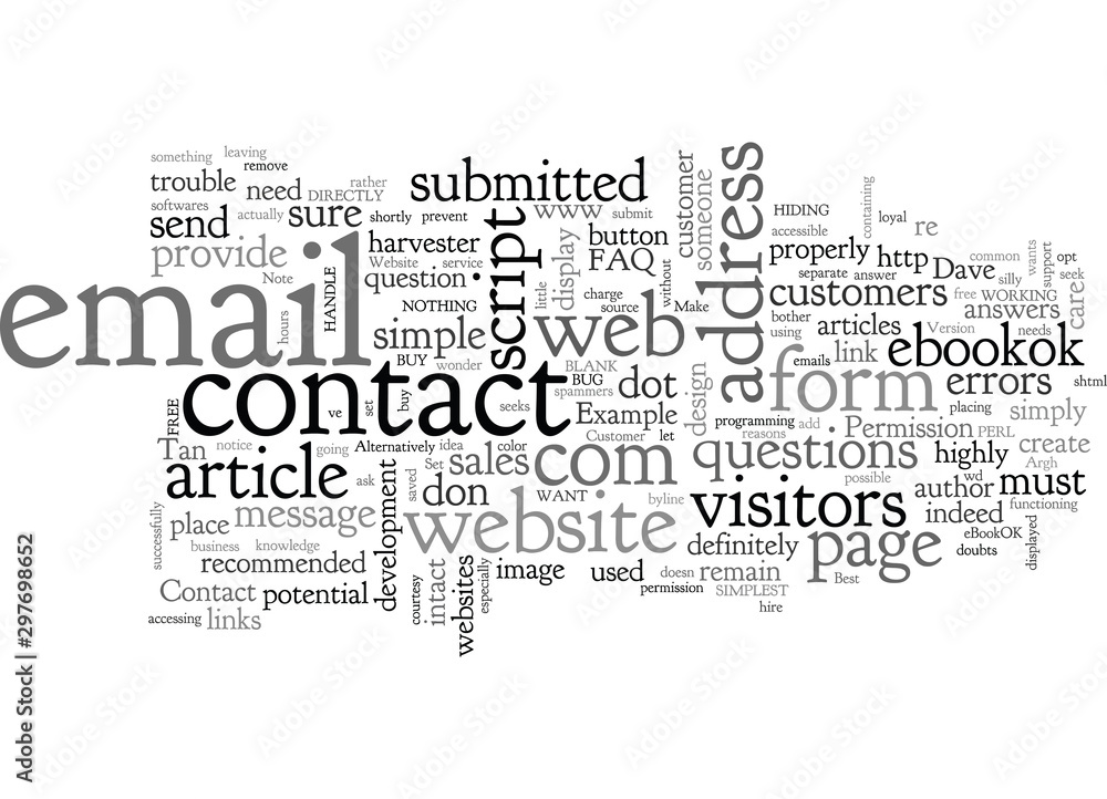 Can Your Visitors Contact You From Your Website Can Your Visitors Contact You From Your Website