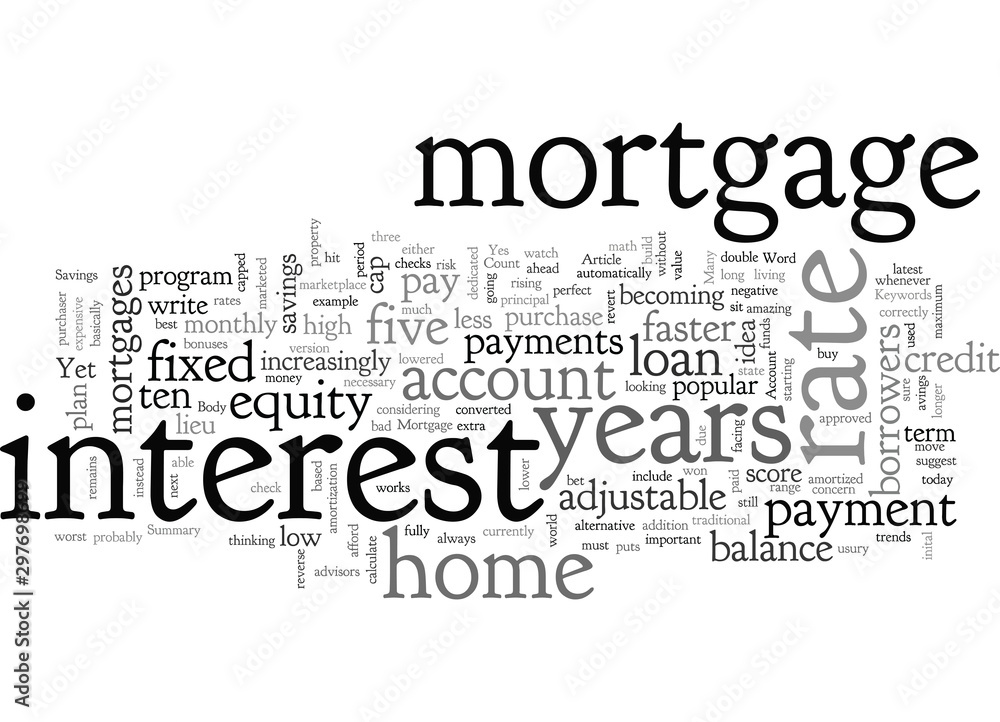 Can your Mortgage be your Savings Account Can your Mortgage be your Savings Account