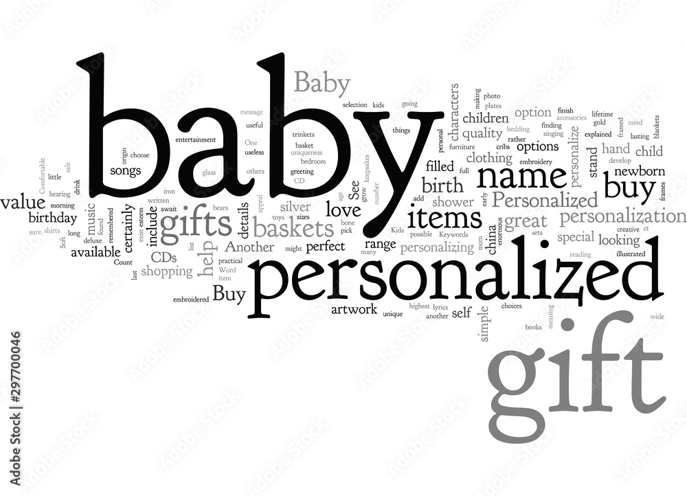 Buy Baby Gift Items That Are Personalized