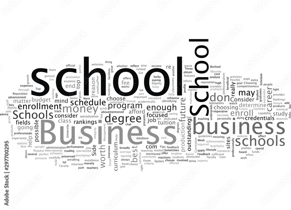 business school business school