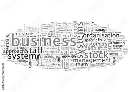 Business systems what are they