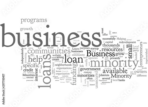 Business Loans For Minorities Info And Helpful Sites
