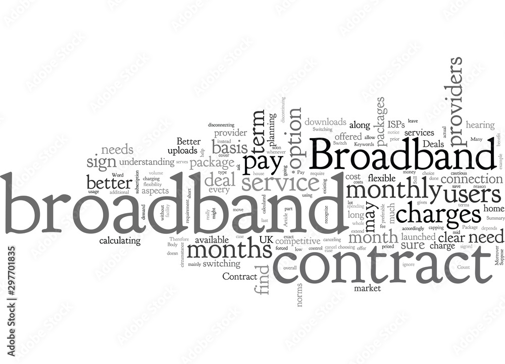 Broadband Deals Is Contract Broadband For You