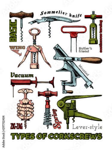 Types of corkscrews