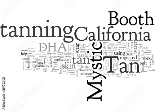 booth california mystic tan