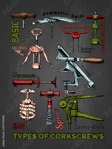 Types of corkscrews