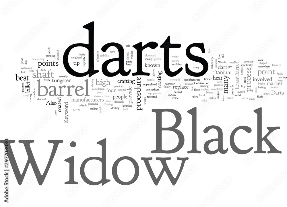 Black widow darts