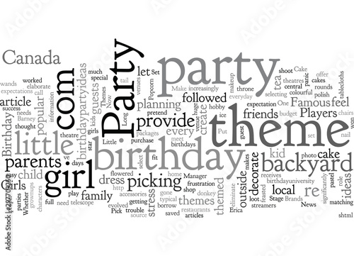 Birthday Party Themes That Put Little Girls Centre Stage