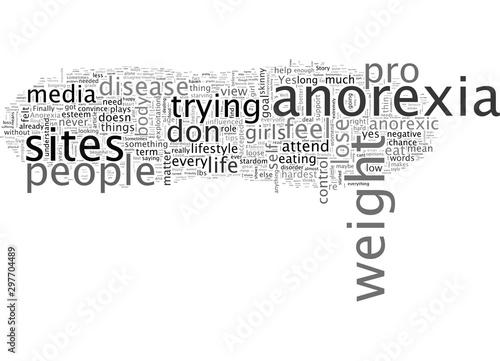 Behind Pro Anorexia Sites